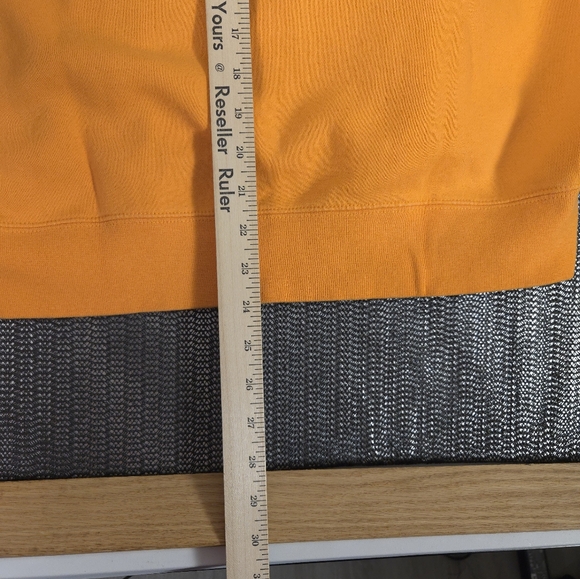 Nike Casual Pullover Hoodie Sweatshirt - Women's Size Large - Orange - Picture 11 of 12